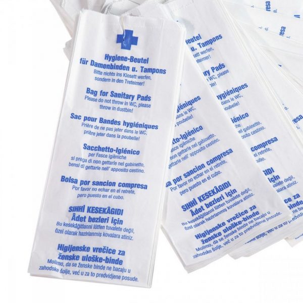 Hygienebeutel "6-sprachig"