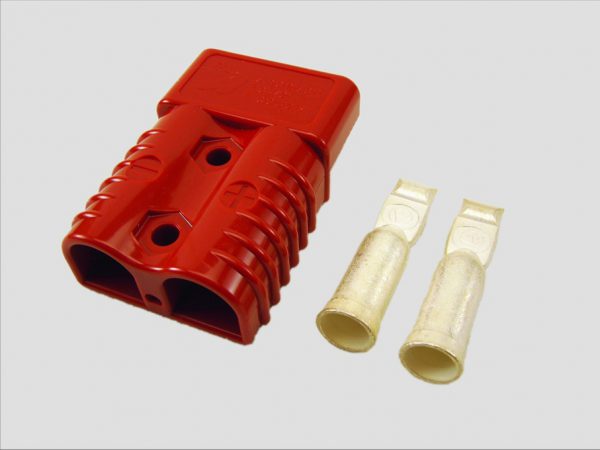 Stecker  24 V  rot SBE 80A