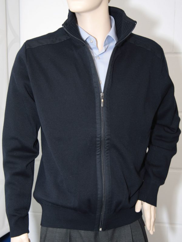 Strickjacke mit Reißverschluss